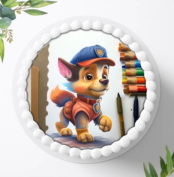 Preview: Paw Patrol Tortenaufleger Ø 20cm, 1021z